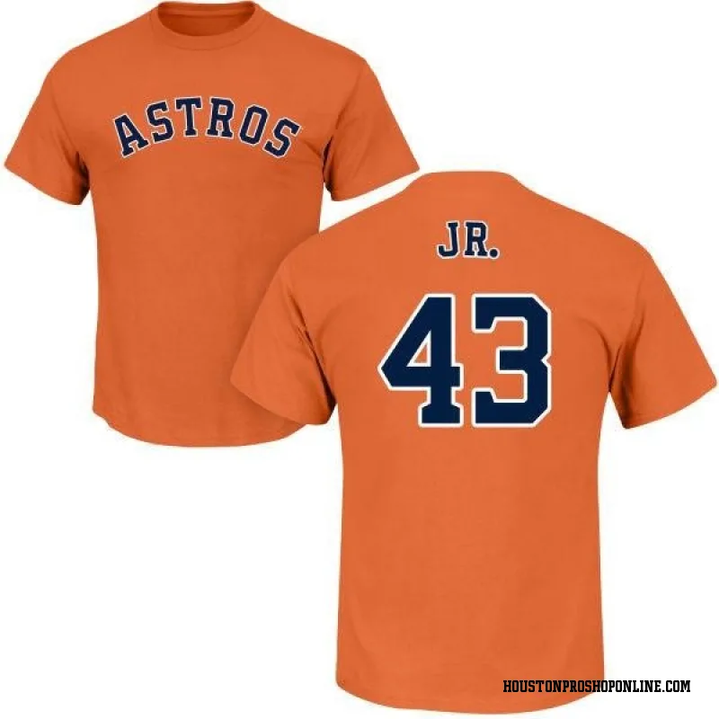 Jose Urquidy Houston Astros Youth Navy Backer T-Shirt 